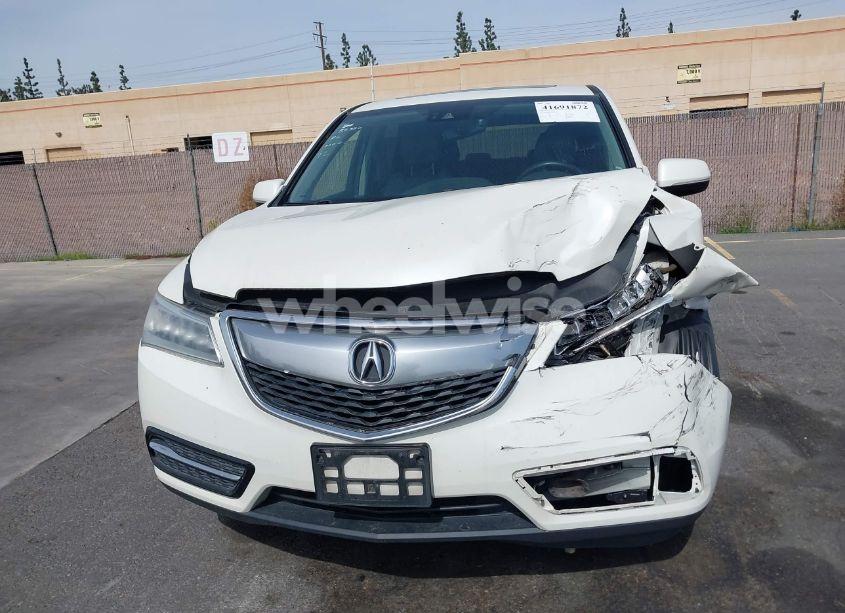 Photo 12 of 2016 Acura Mdx TECHNOLOGY ACURAWATCH PLUS PACKAGES/TECHNOLOGY PACKAGE (VIN 5FRYD3H4XGB009265)