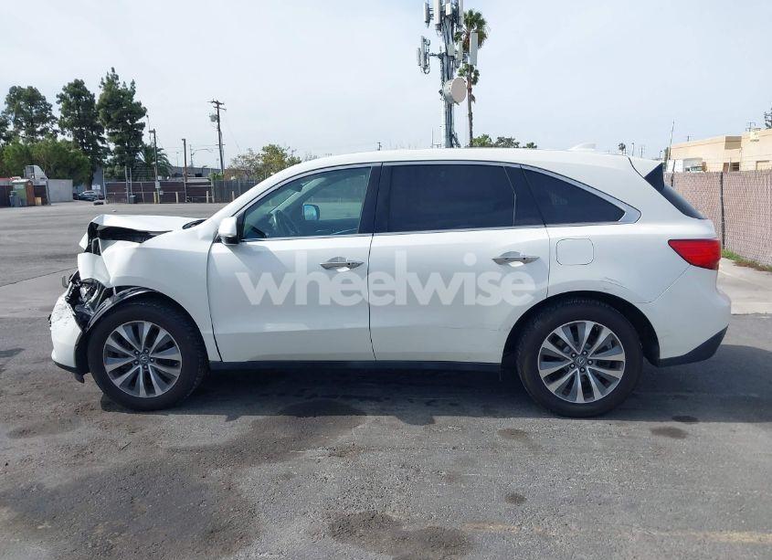 Photo 14 of 2016 Acura Mdx TECHNOLOGY ACURAWATCH PLUS PACKAGES/TECHNOLOGY PACKAGE (VIN 5FRYD3H4XGB009265)