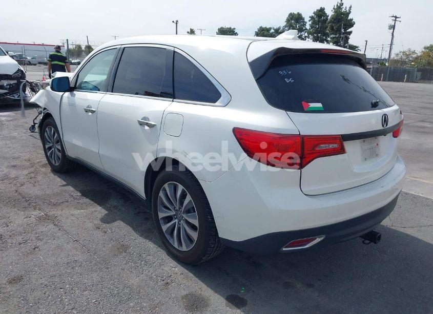 Photo 3 of 2016 Acura Mdx TECHNOLOGY ACURAWATCH PLUS PACKAGES/TECHNOLOGY PACKAGE (VIN 5FRYD3H4XGB009265)