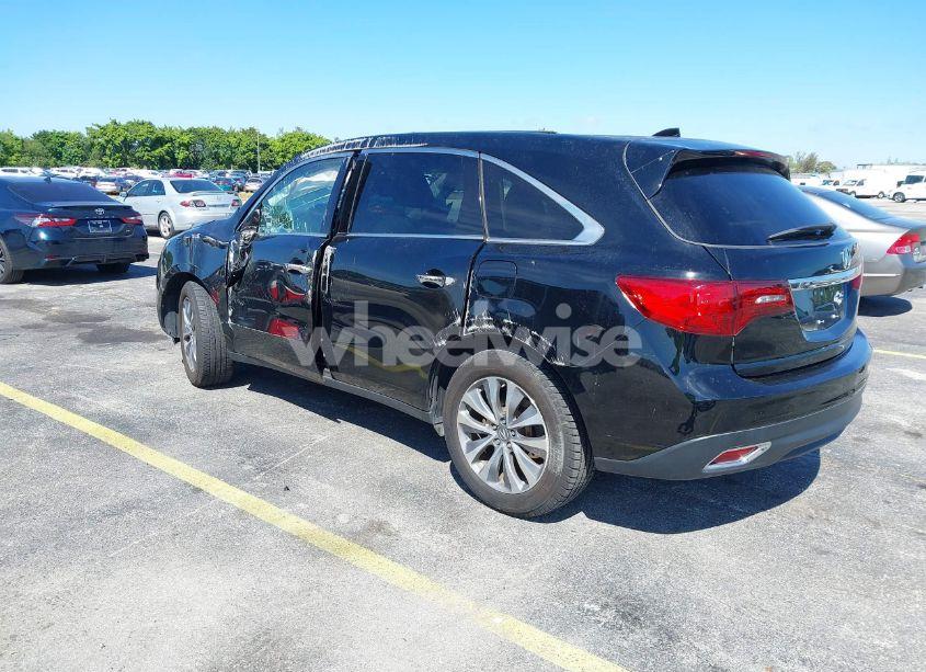 Photo 3 of 2016 Acura Mdx TECHNOLOGY ACURAWATCH PLUS PACKAGES/TECHNOLOGY PACKAGE (VIN 5FRYD3H4XGB011596)