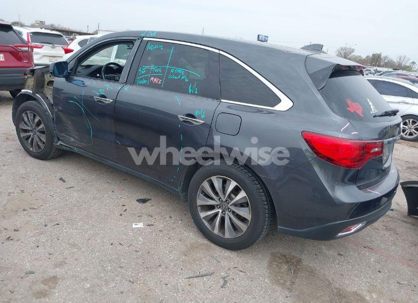 Photo 3 of 2016 Acura Mdx TECHNOLOGY ACURAWATCH PLUS PACKAGES/TECHNOLOGY PACKAGE (VIN 5FRYD3H4XGB014501)