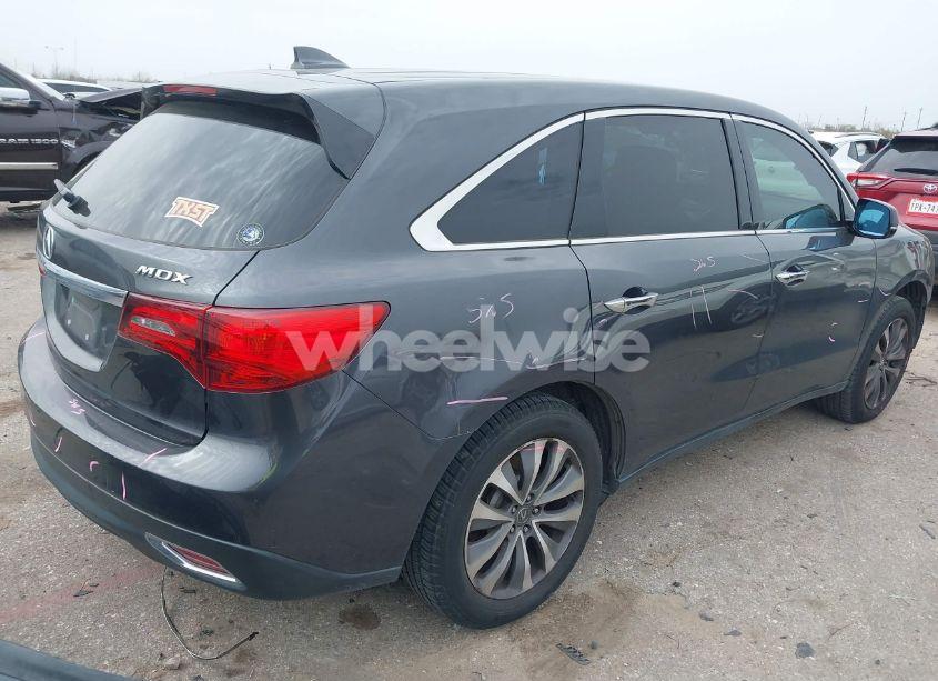 Photo 4 of 2016 Acura Mdx TECHNOLOGY ACURAWATCH PLUS PACKAGES/TECHNOLOGY PACKAGE (VIN 5FRYD3H4XGB014501)