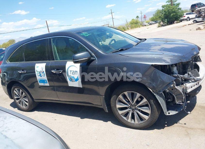 Photo 14 of 2016 Acura Mdx TECHNOLOGY ACURAWATCH PLUS PACKAGES/TECHNOLOGY PACKAGE (VIN 5FRYD3H4XGB017463)