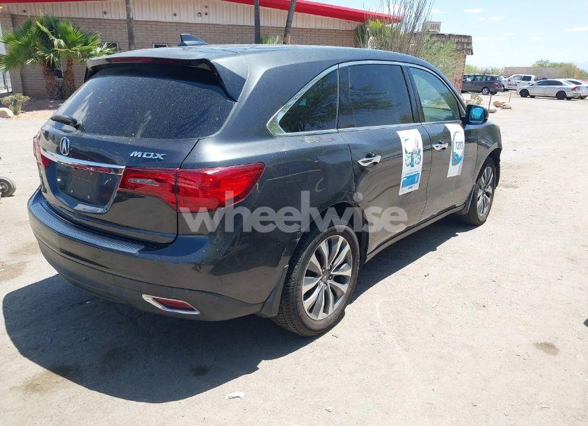 Photo 4 of 2016 Acura Mdx TECHNOLOGY ACURAWATCH PLUS PACKAGES/TECHNOLOGY PACKAGE (VIN 5FRYD3H4XGB017463)