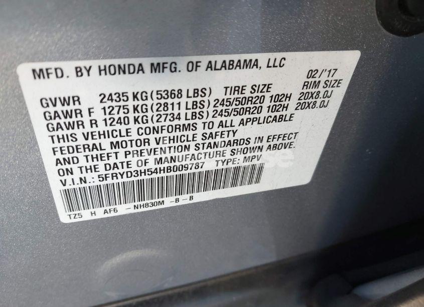 Photo 9 of 2017 Acura Mdx TECHNOLOGY PACKAGE (VIN 5FRYD3H54HB009787)