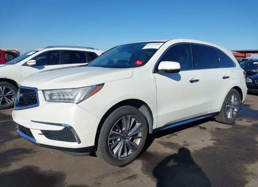 Photo 2 of 2017 Acura Mdx (VIN 5FRYD3H55HB010124)
