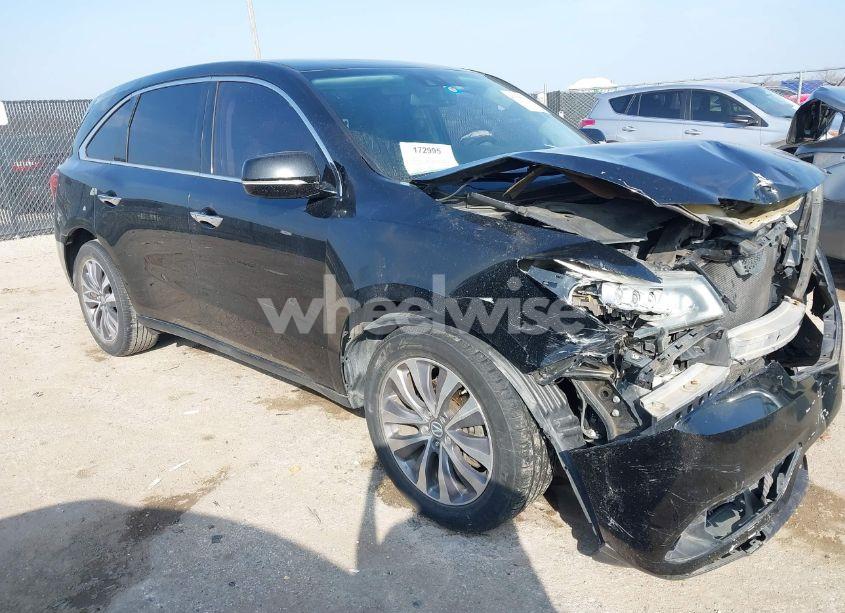 2014 Acura Mdx TECHNOLOGY PKG W/ENTERTAINMENT PKG (VIN 5FRYD3H62EB010814) main photo