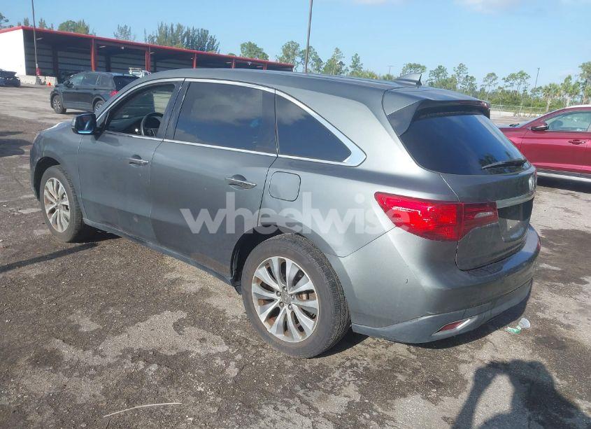 Photo 3 of 2016 Acura Mdx TECHNOLOGY ENTERTAINMENT PACKAGES/TECHNOLOGY, ENTERTAINMENT ACURAWATCH PLUS PACKAGES (VIN 5FRYD3H63GB008721)