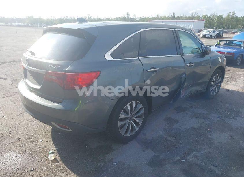 Photo 4 of 2016 Acura Mdx TECHNOLOGY ENTERTAINMENT PACKAGES/TECHNOLOGY, ENTERTAINMENT ACURAWATCH PLUS PACKAGES (VIN 5FRYD3H63GB008721)