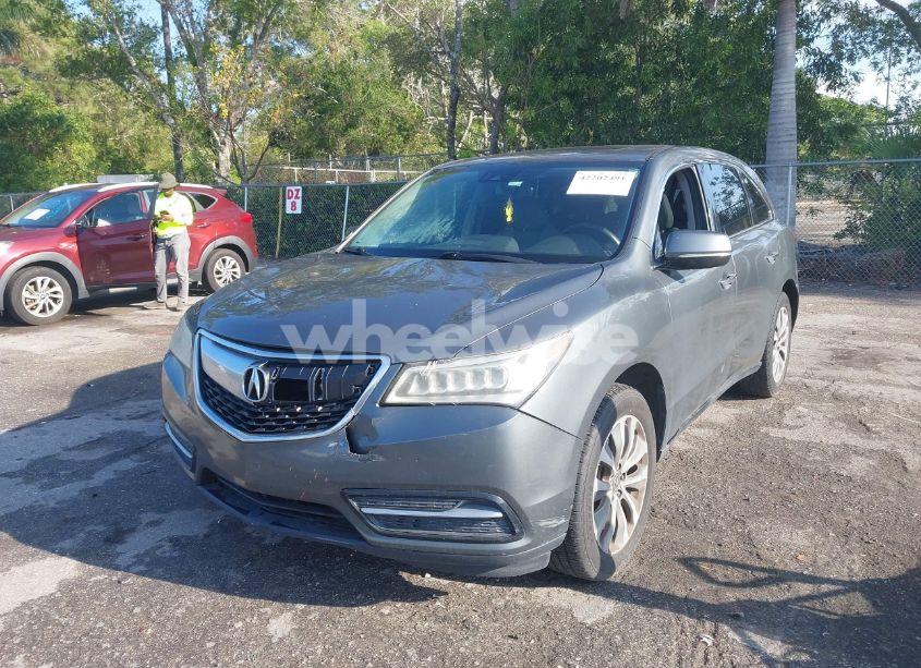 Photo 6 of 2016 Acura Mdx TECHNOLOGY ENTERTAINMENT PACKAGES/TECHNOLOGY, ENTERTAINMENT ACURAWATCH PLUS PACKAGES (VIN 5FRYD3H63GB008721)