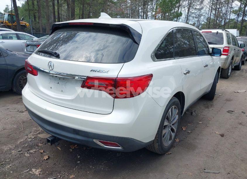Photo 4 of 2014 Acura Mdx TECHNOLOGY PKG W/ENTERTAINMENT PKG (VIN 5FRYD3H66EB003655)