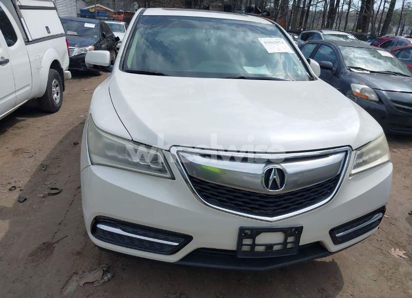 Photo 6 of 2014 Acura Mdx TECHNOLOGY PKG W/ENTERTAINMENT PKG (VIN 5FRYD3H66EB003655)