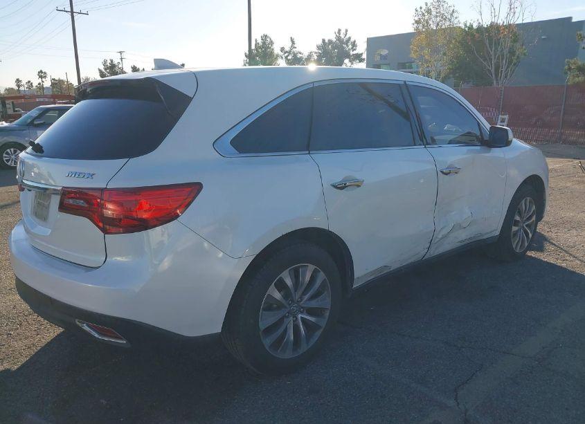 Photo 4 of 2014 Acura Mdx TECHNOLOGY PKG W/ENTERTAINMENT PKG (VIN 5FRYD3H68EB010963)