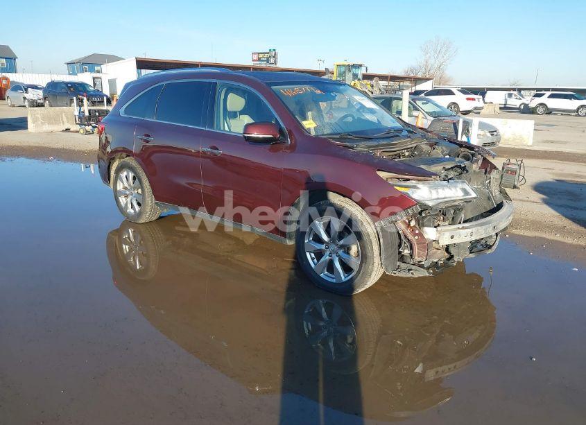 2015 Acura Mdx ADVANCE PKG W/ENTERTAINMENT PKG (VIN 5FRYD3H81FB006157) main photo