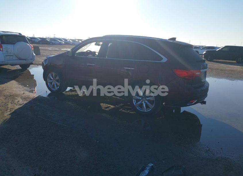 Photo 3 of 2015 Acura Mdx ADVANCE PKG W/ENTERTAINMENT PKG (VIN 5FRYD3H81FB006157)