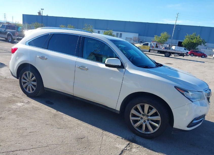 2014 Acura Mdx ADVANCE PKG W/ENTERTAINMENT PKG (VIN 5FRYD3H85EB008539) main photo