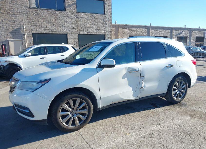Photo 2 of 2014 Acura Mdx ADVANCE PKG W/ENTERTAINMENT PKG (VIN 5FRYD3H85EB008539)