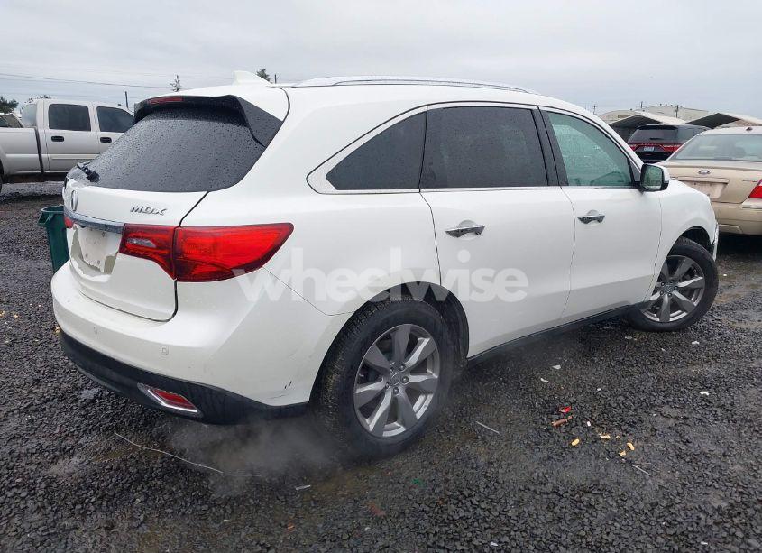 Photo 4 of 2014 Acura Mdx ADVANCE PKG W/ENTERTAINMENT PKG (VIN 5FRYD3H86EB010378)