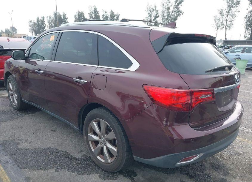 Photo 3 of 2014 Acura Mdx ADVANCE PKG W/ENTERTAINMENT PKG (VIN 5FRYD3H8XEB012067)
