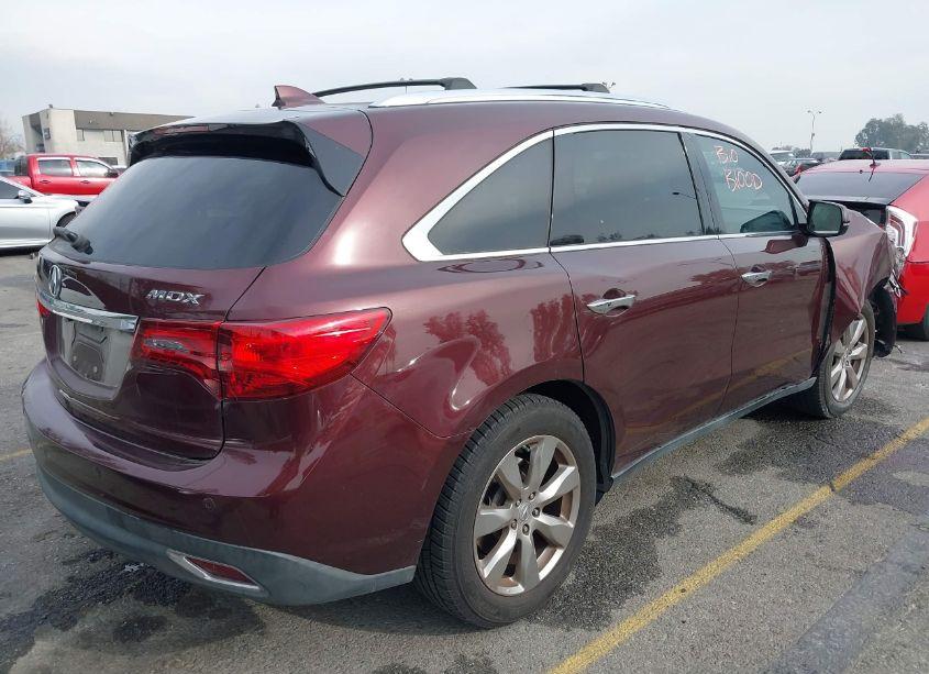Photo 4 of 2014 Acura Mdx ADVANCE PKG W/ENTERTAINMENT PKG (VIN 5FRYD3H8XEB012067)