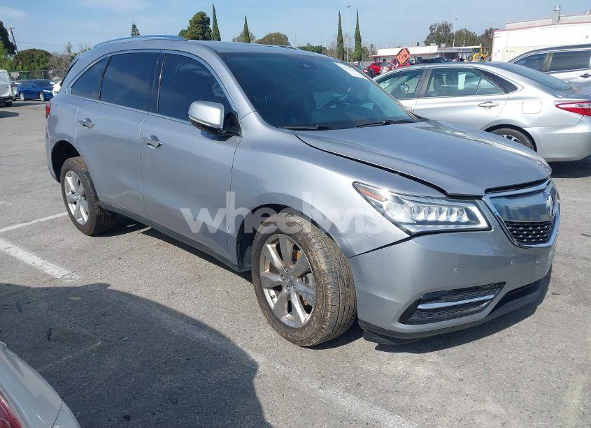 2016 Acura Mdx ADVANCE ENTERTAINMENT PACKAGES/ADVANCE PACKAGE (VIN 5FRYD3H91GB015807) main photo