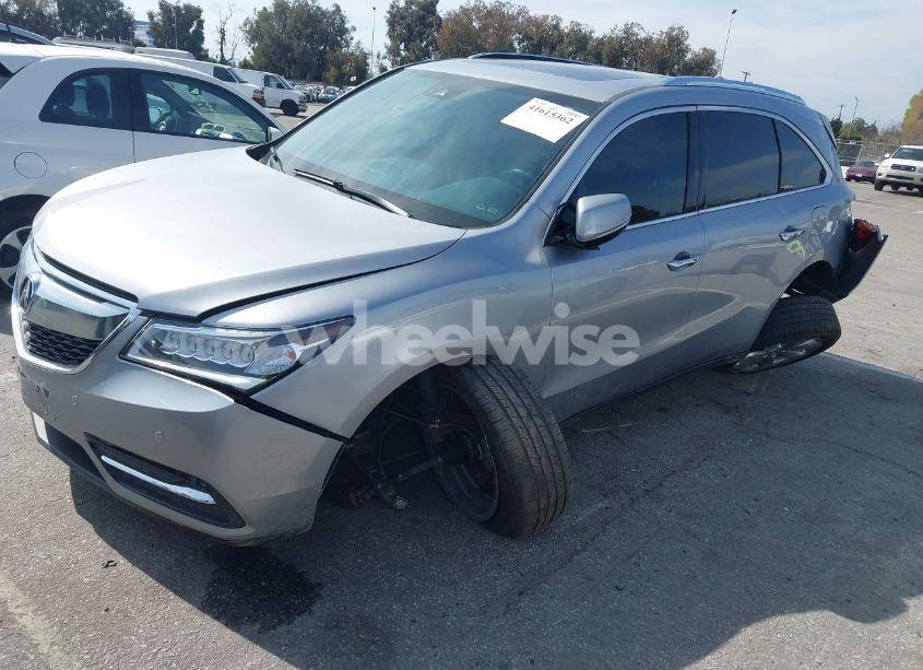 Photo 2 of 2016 Acura Mdx ADVANCE ENTERTAINMENT PACKAGES/ADVANCE PACKAGE (VIN 5FRYD3H91GB015807)