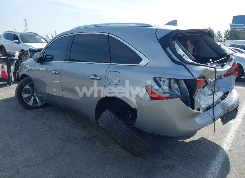 Photo 3 of 2016 Acura Mdx ADVANCE ENTERTAINMENT PACKAGES/ADVANCE PACKAGE (VIN 5FRYD3H91GB015807)