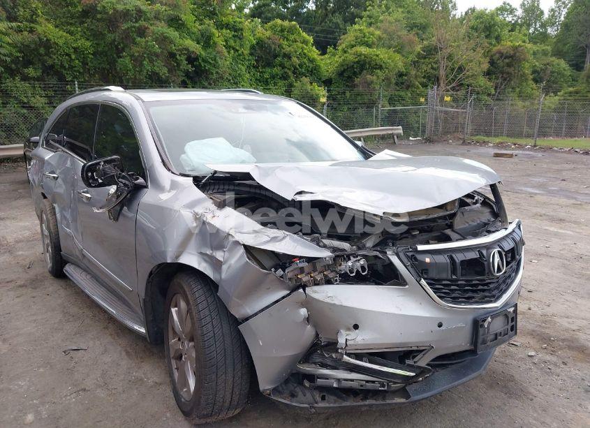 2016 Acura Mdx ADVANCE ENTERTAINMENT PACKAGES/ADVANCE PACKAGE (VIN 5FRYD3H98GB008708) main photo