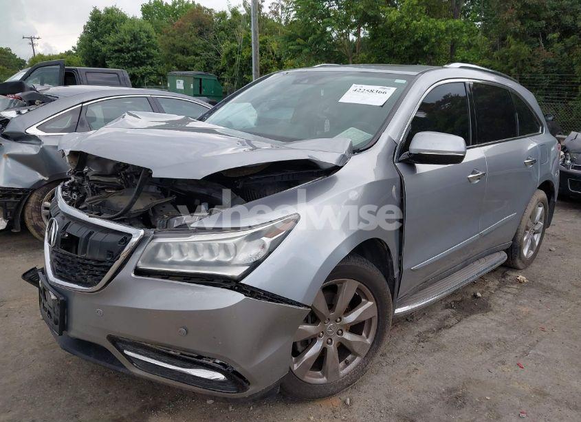 Photo 2 of 2016 Acura Mdx ADVANCE ENTERTAINMENT PACKAGES/ADVANCE PACKAGE (VIN 5FRYD3H98GB008708)