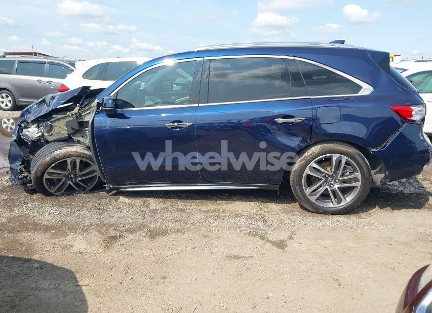 Photo 14 of 2017 Acura Mdx ADVANCE ENTERTAINMENT PKGS (VIN 5FRYD3H98HB010847)