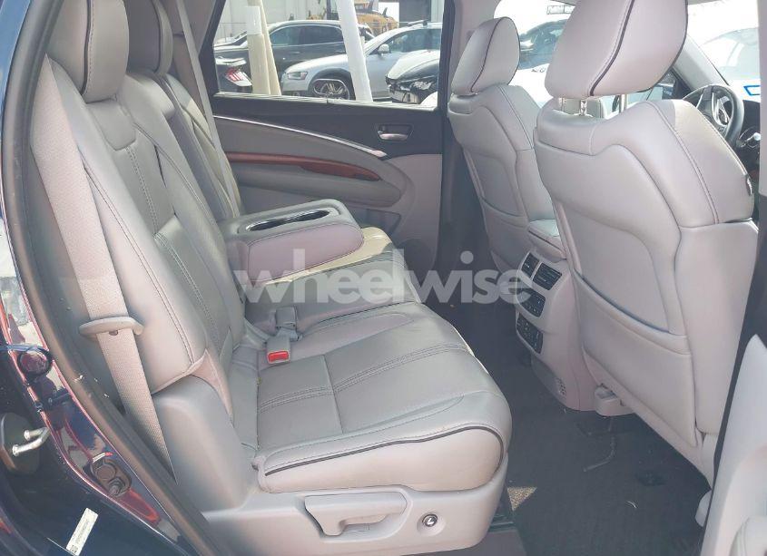 Photo 8 of 2017 Acura Mdx ADVANCE ENTERTAINMENT PKGS (VIN 5FRYD3H98HB010847)