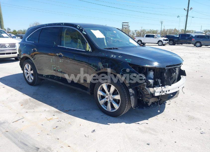 2016 Acura Mdx ADVANCE ENTERTAINMENT PACKAGES/ADVANCE PACKAGE (VIN 5FRYD3H99GB014081) main photo