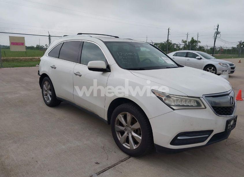 2016 Acura Mdx ADVANCE ENTERTAINMENT PACKAGES/ADVANCE PACKAGE (VIN 5FRYD3H9XGB006605) main photo