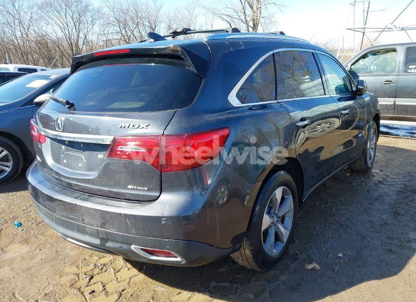 Photo 4 of 2014 Acura Mdx (VIN 5FRYD4H20EB010314)