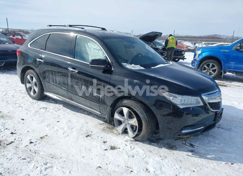 2014 Acura Mdx (VIN 5FRYD4H20EB018414) main photo