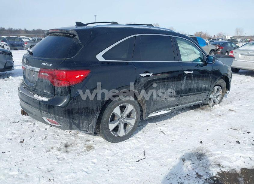 Photo 4 of 2014 Acura Mdx (VIN 5FRYD4H20EB018414)