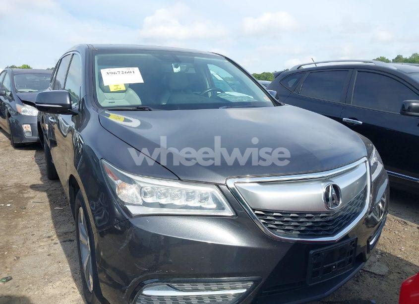 Photo 12 of 2016 Acura Mdx ACURAWATCH PLUS PACKAGE (VIN 5FRYD4H20GB037063)