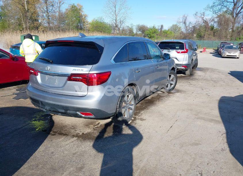 Photo 4 of 2016 Acura Mdx ACURAWATCH PLUS PACKAGE (VIN 5FRYD4H20GB052436)