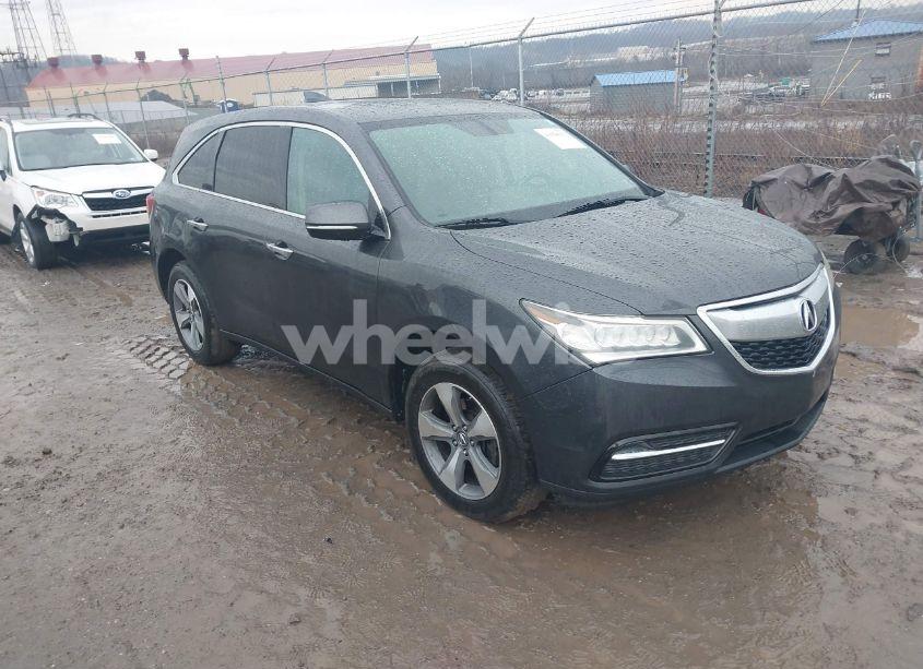 2014 Acura Mdx (VIN 5FRYD4H21EB036016) main photo