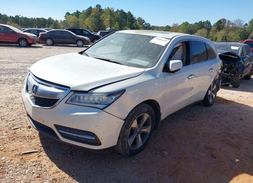 Photo 2 of 2014 Acura Mdx (VIN 5FRYD4H21EB039952)