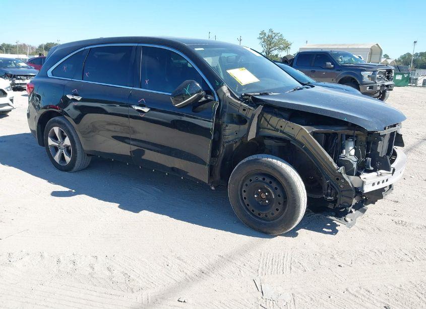 2014 Acura Mdx (VIN 5FRYD4H22EB037255) main photo