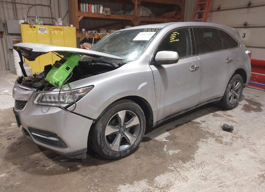 Photo 2 of 2014 Acura Mdx (VIN 5FRYD4H22EB049776)