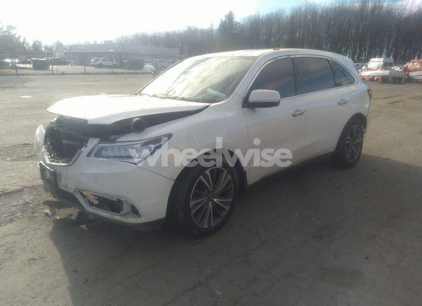 Photo 2 of 2016 Acura Mdx 3.5L (A9)/W/ACURAWATCH PLUS (VIN 5FRYD4H22GB026467)