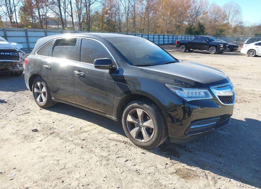 2016 Acura Mdx ACURAWATCH PLUS PACKAGE (VIN 5FRYD4H22GB029451) main photo