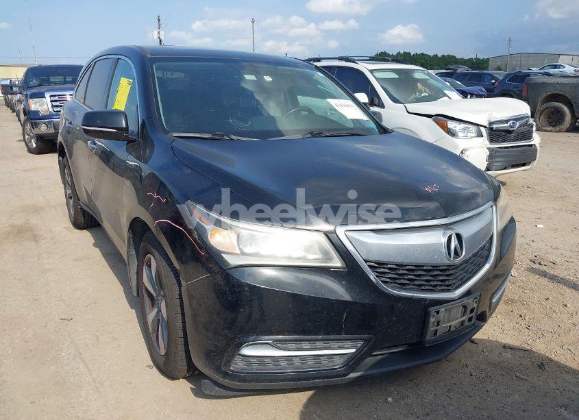 2015 Acura Mdx N/A (VIN 5FRYD4H23FB029313) main photo