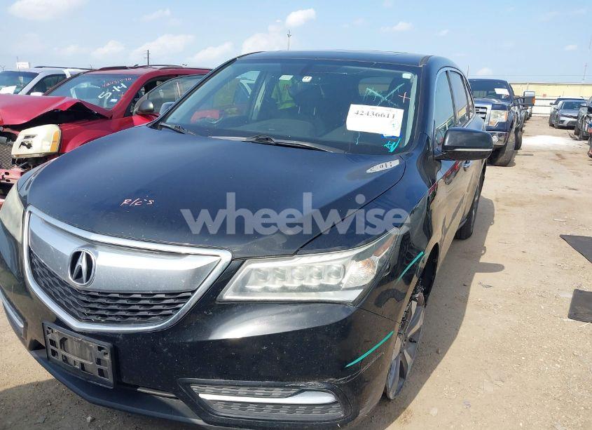 Photo 2 of 2015 Acura Mdx N/A (VIN 5FRYD4H23FB029313)