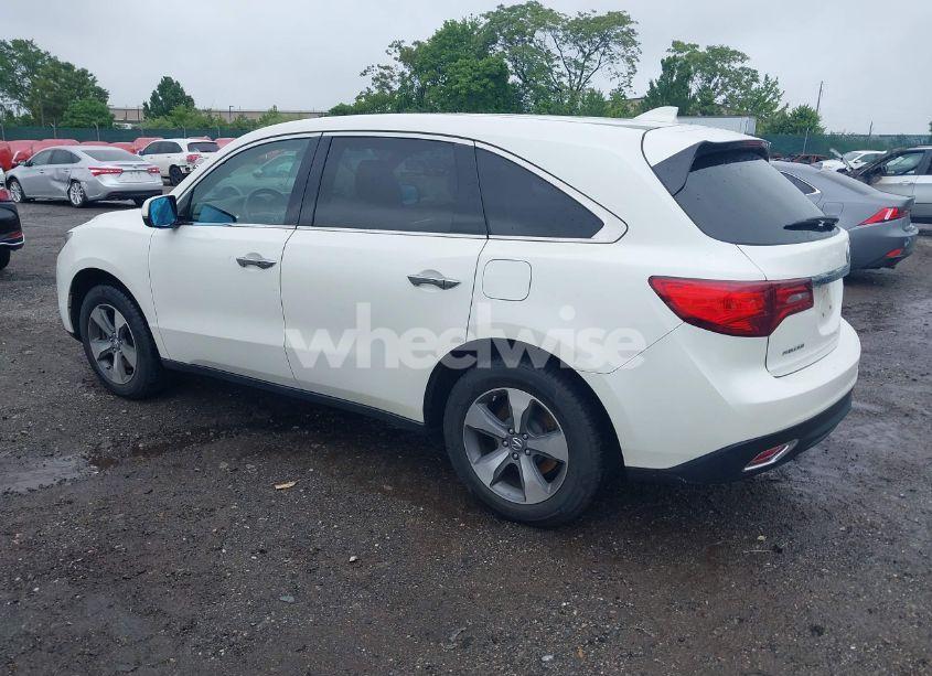 Photo 3 of 2016 Acura Mdx ACURAWATCH PLUS PACKAGE (VIN 5FRYD4H23GB035209)