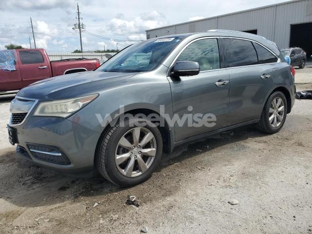 Photo 9 of 2014 ACURA MDX ADVANCE N/A (VIN 5FRYD4H24EB006962)