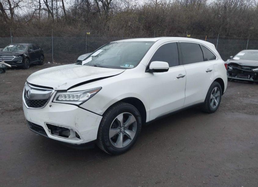 Photo 2 of 2016 Acura Mdx ACURAWATCH PLUS PACKAGE (VIN 5FRYD4H24GB014613)