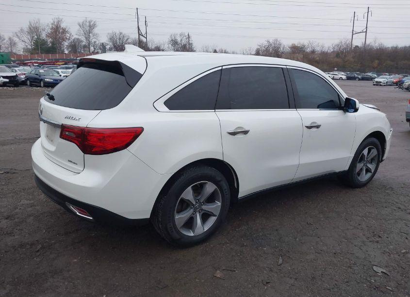 Photo 4 of 2016 Acura Mdx ACURAWATCH PLUS PACKAGE (VIN 5FRYD4H24GB014613)